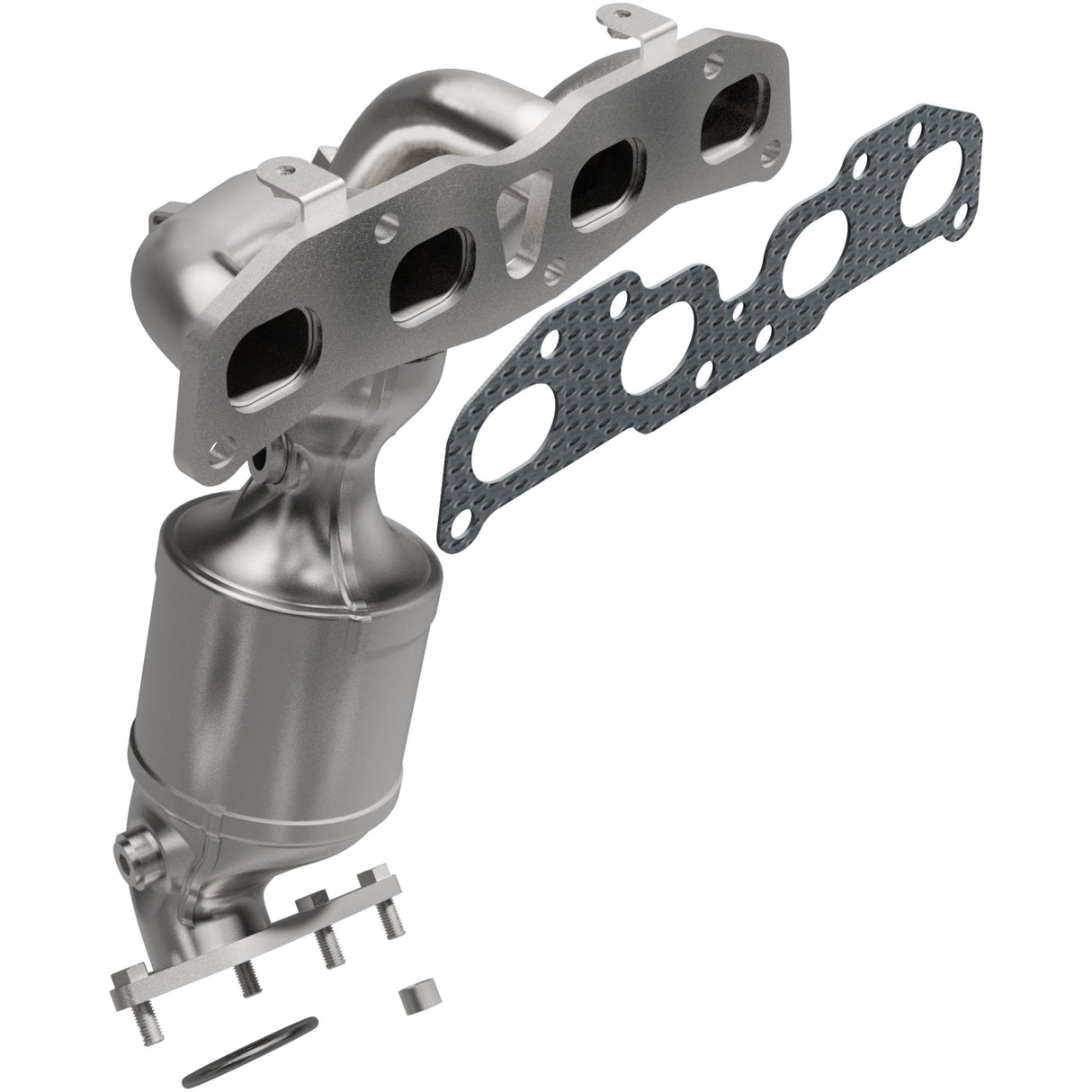 California Manifold Catalytic Converter MagnaFlow Exhaust Products Catalytic Converter with Integrated Exhaust Manifold AXOPROS