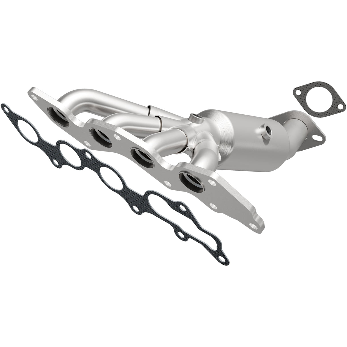 California Manifold Catalytic Converter MagnaFlow Exhaust Products Catalytic Converter with Integrated Exhaust Manifold AXOPROS