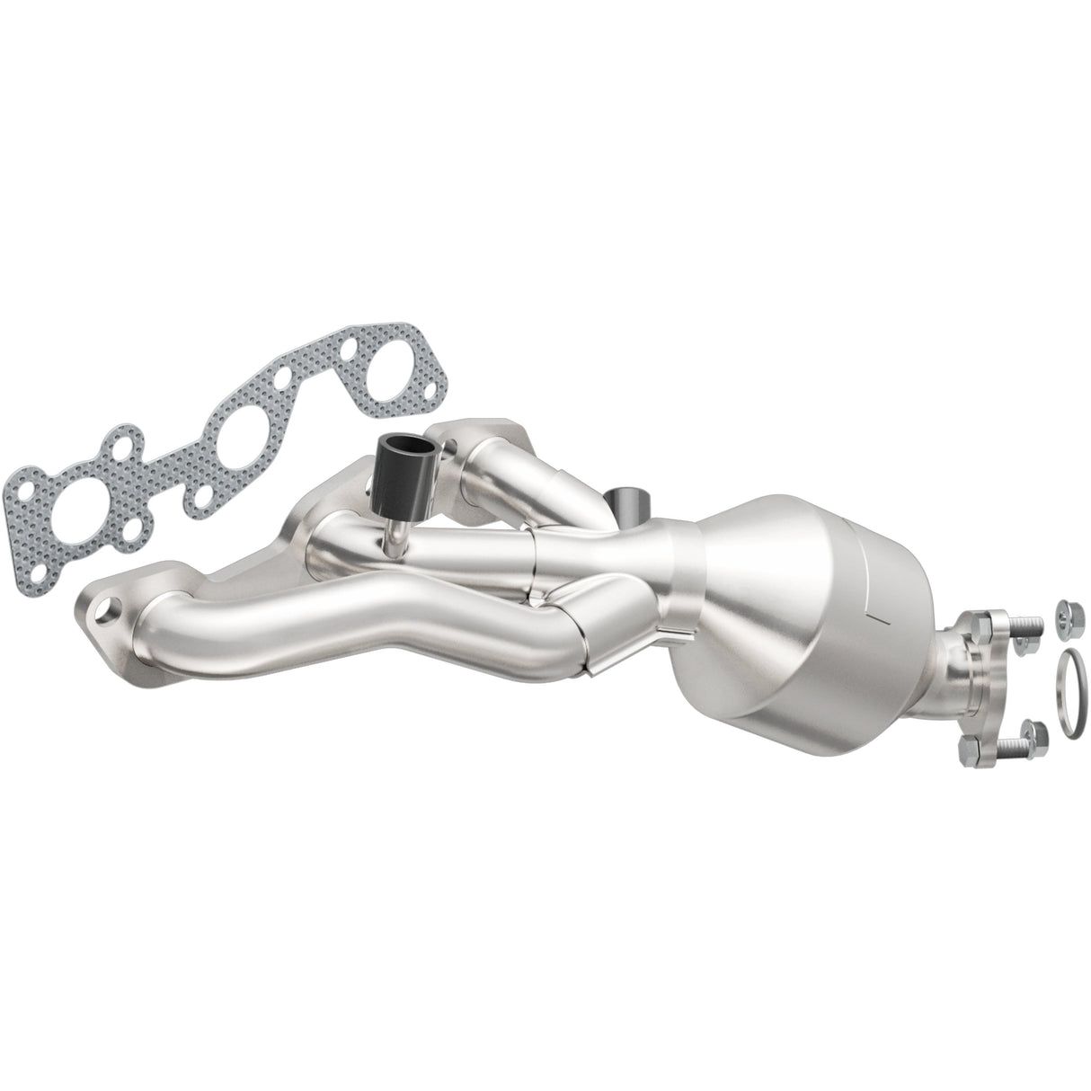 California Manifold Catalytic Converter MagnaFlow Exhaust Products Catalytic Converter with Integrated Exhaust Manifold AXOPROS