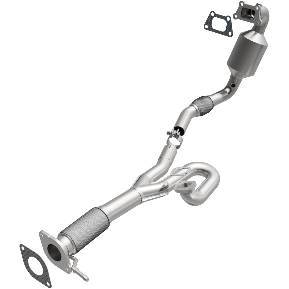 California Manifold Catalytic Converter MagnaFlow Exhaust Products Catalytic Converter with Integrated Exhaust Manifold AXOPROS