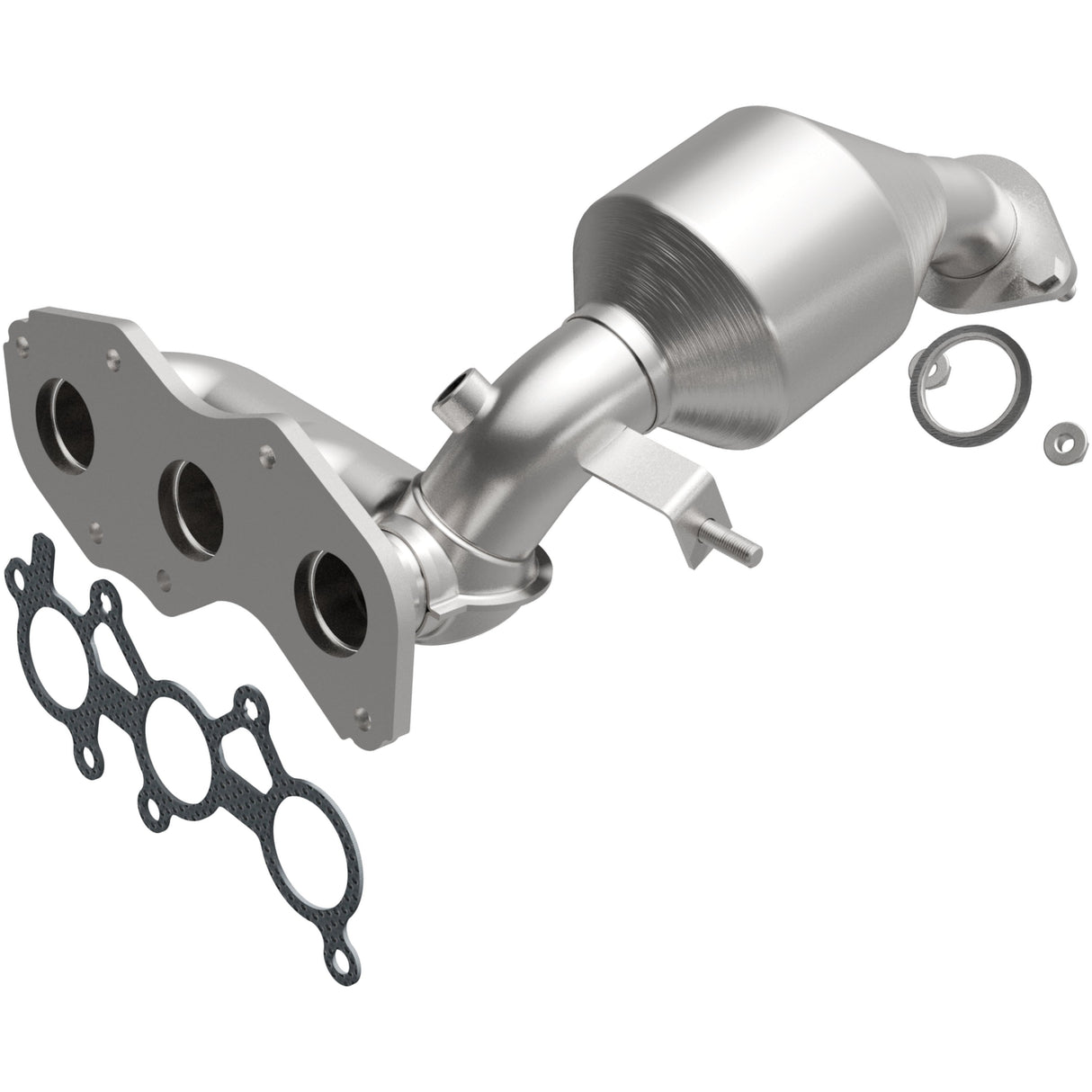 California Manifold Catalytic Converter MagnaFlow Exhaust Products Catalytic Converter with Integrated Exhaust Manifold AXOPROS
