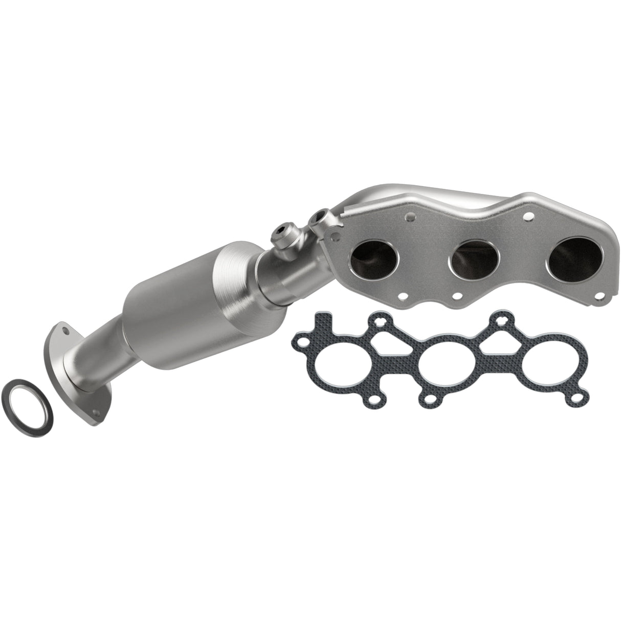 California Manifold Catalytic Converter MagnaFlow Exhaust Products Catalytic Converter with Integrated Exhaust Manifold  AXOPROS