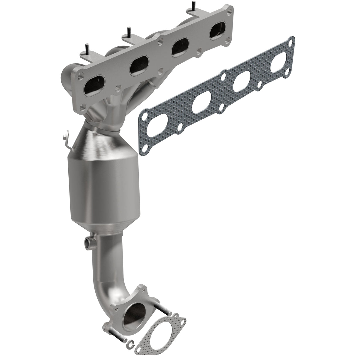 California Manifold Catalytic Converter MagnaFlow Exhaust Products Catalytic Converter with Integrated Exhaust Manifold AXOPROS
