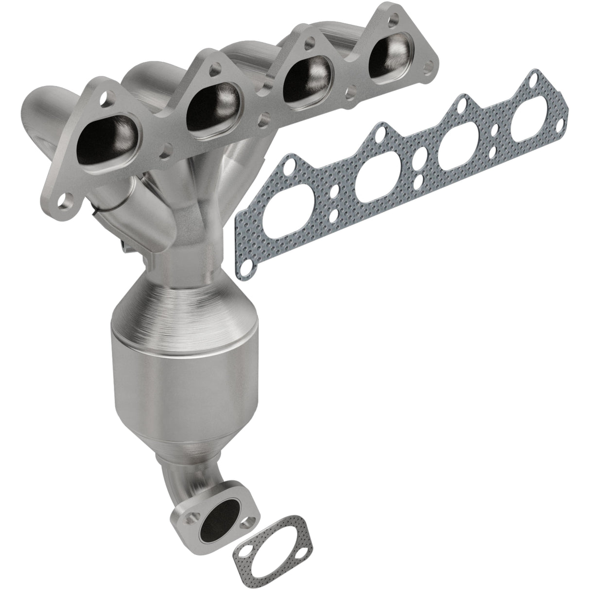 California Manifold Catalytic Converter MagnaFlow Exhaust Products Catalytic Converter with Integrated Exhaust Manifold AXOPROS
