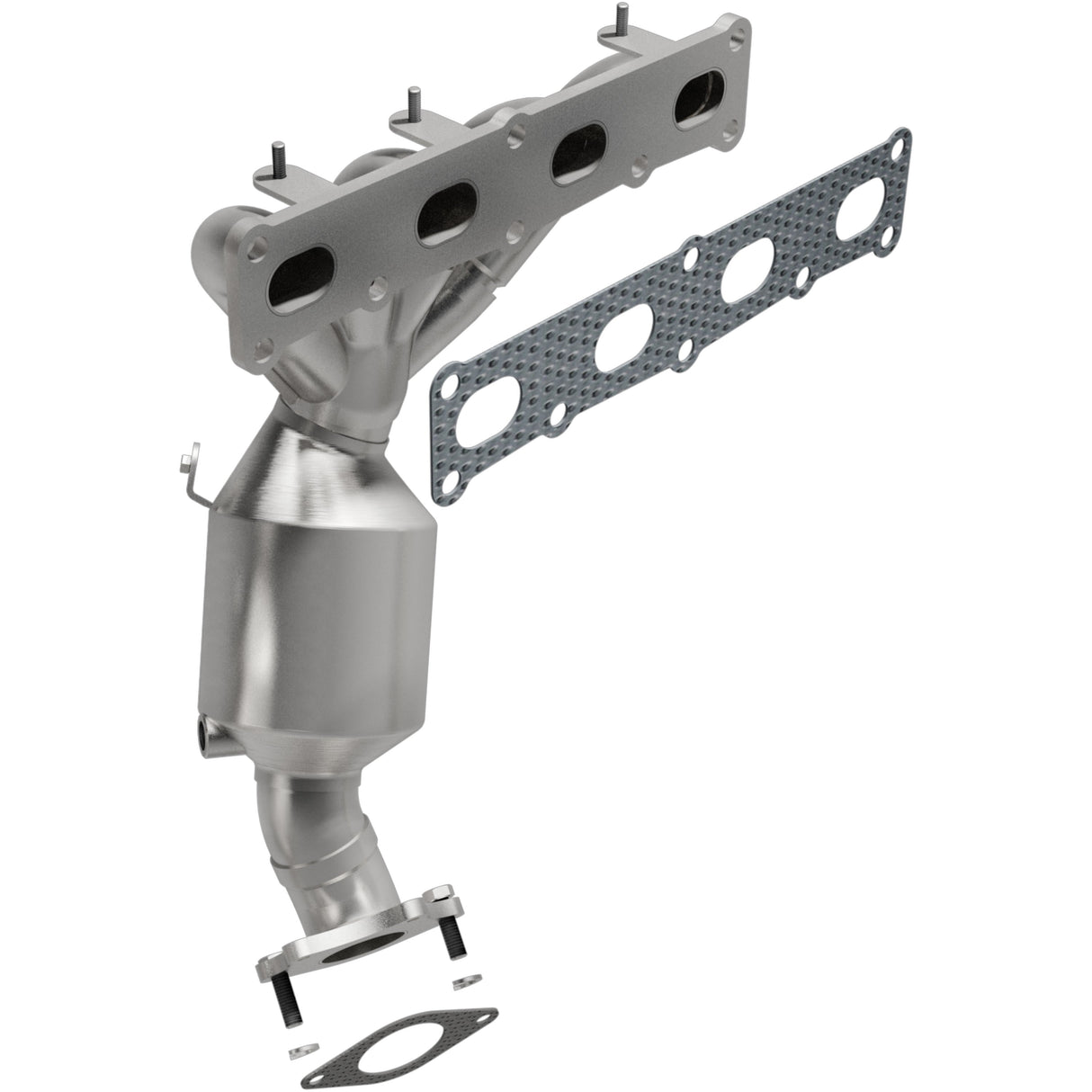California Manifold Catalytic Converter MagnaFlow Exhaust Products Catalytic Converter with Integrated Exhaust Manifold  AXOPROS