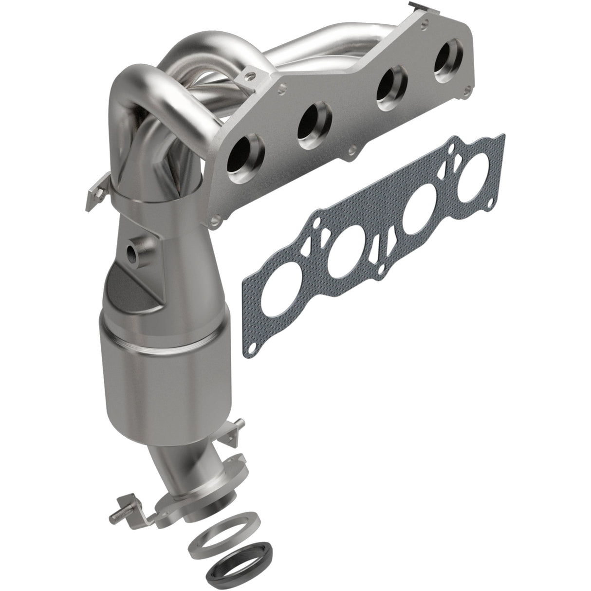 California Manifold Catalytic Converter MagnaFlow Exhaust Products Catalytic Converter with Integrated Exhaust Manifold  AXOPROS