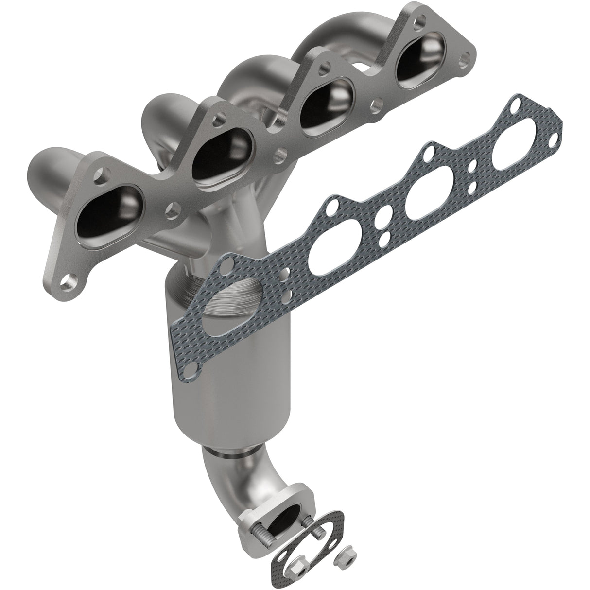 California Manifold Catalytic Converter MagnaFlow Exhaust Products Catalytic Converter with Integrated Exhaust Manifold AXOPROS