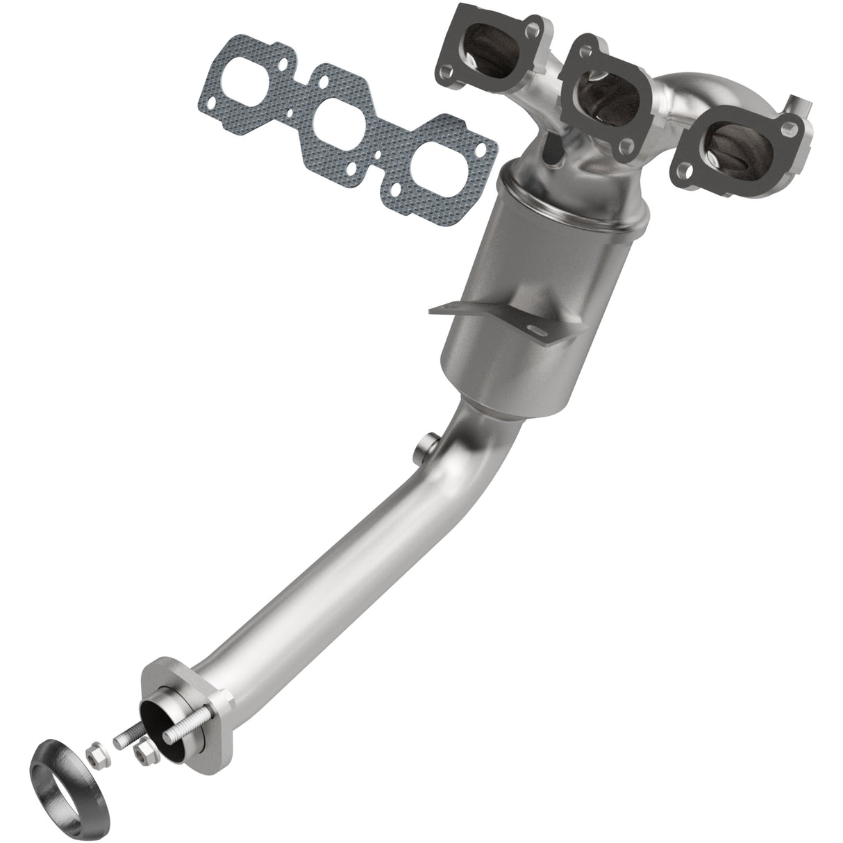 California Manifold Catalytic Converter MagnaFlow Exhaust Products Catalytic Converter with Integrated Exhaust Manifold  AXOPROS
