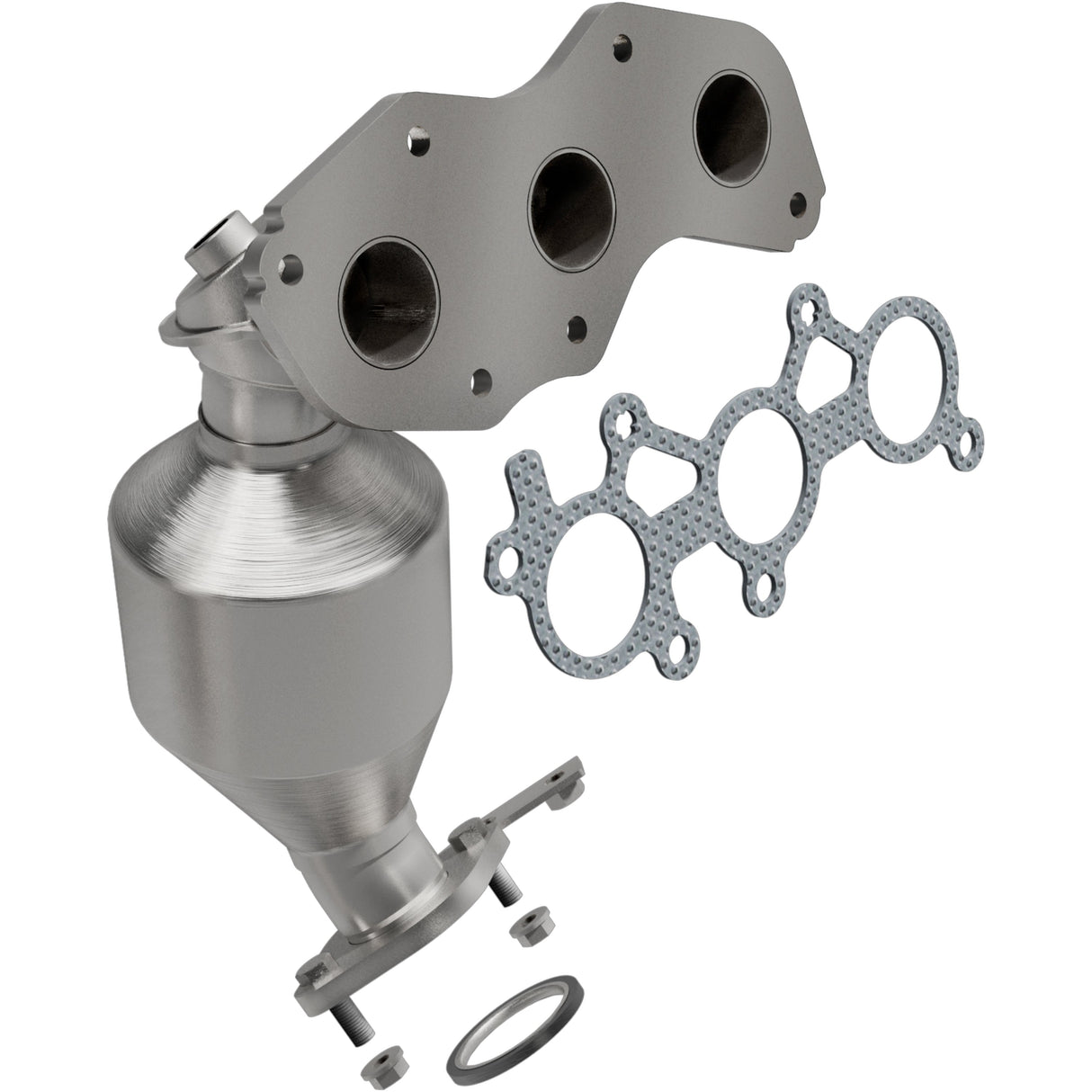 California Manifold Catalytic Converter MagnaFlow Exhaust Products Catalytic Converter with Integrated Exhaust Manifold  AXOPROS