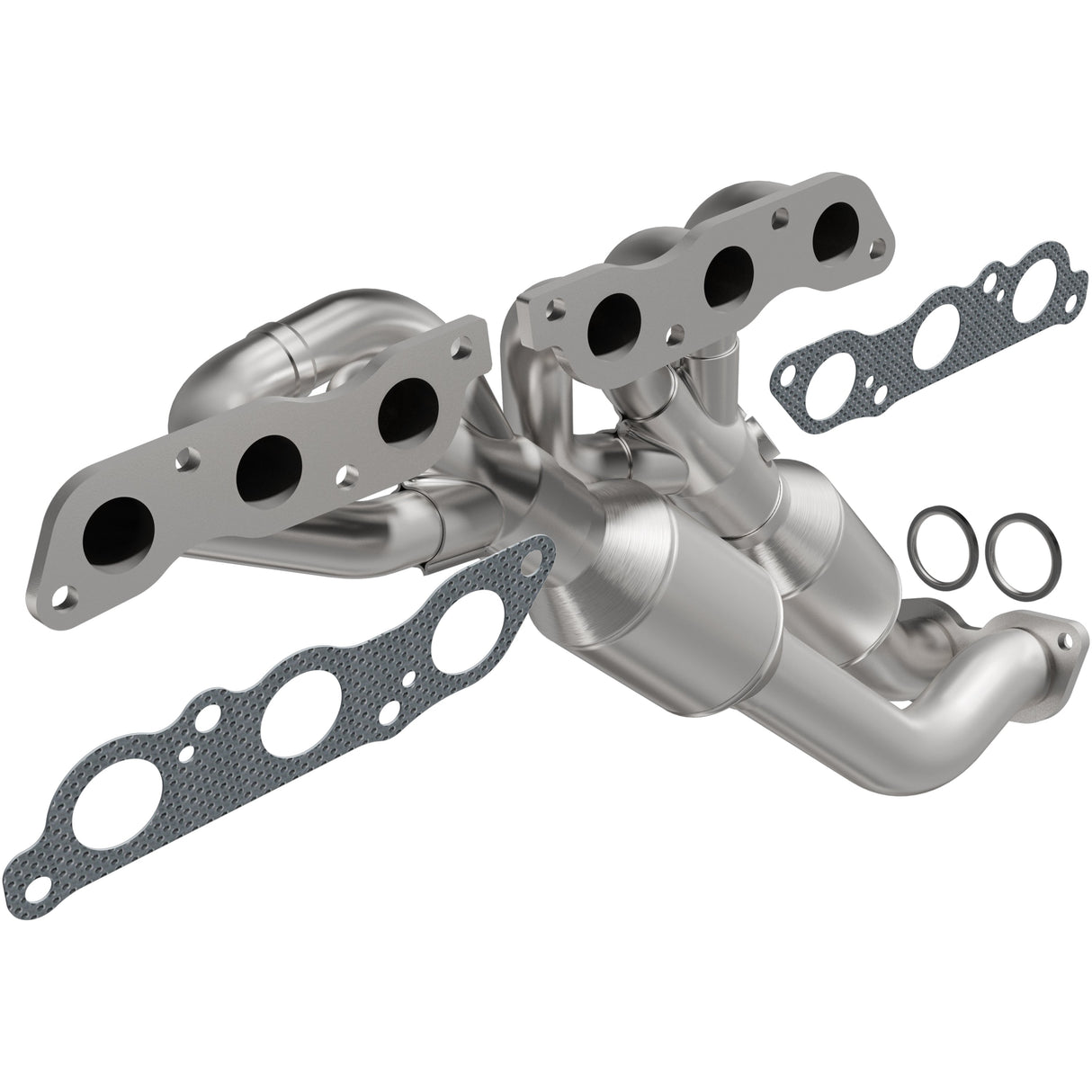 California Manifold Catalytic Converter MagnaFlow Exhaust Products Catalytic Converter with Integrated Exhaust Manifold AXOPROS