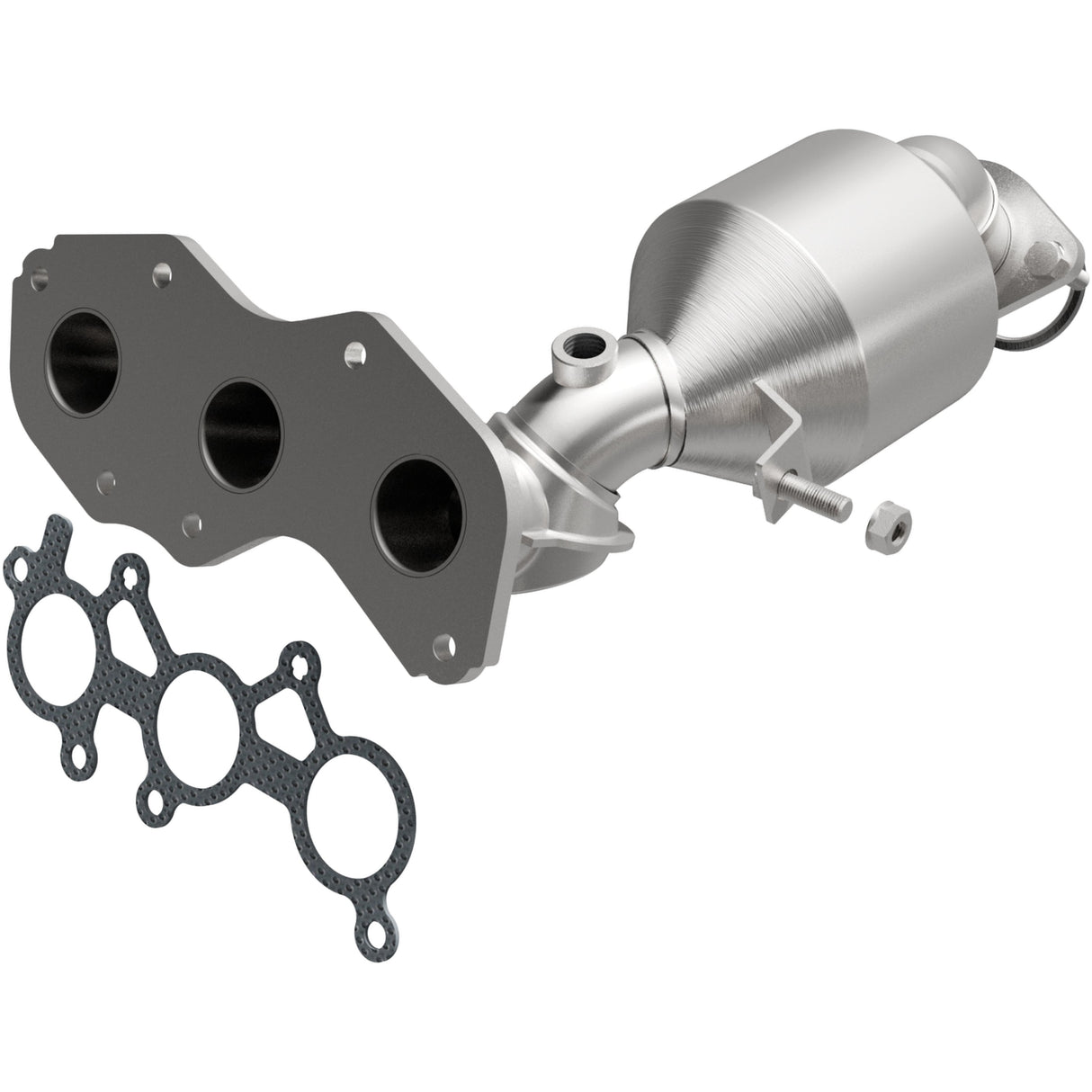 California Manifold Catalytic Converter MagnaFlow Exhaust Products Catalytic Converter with Integrated Exhaust Manifold AXOPROS