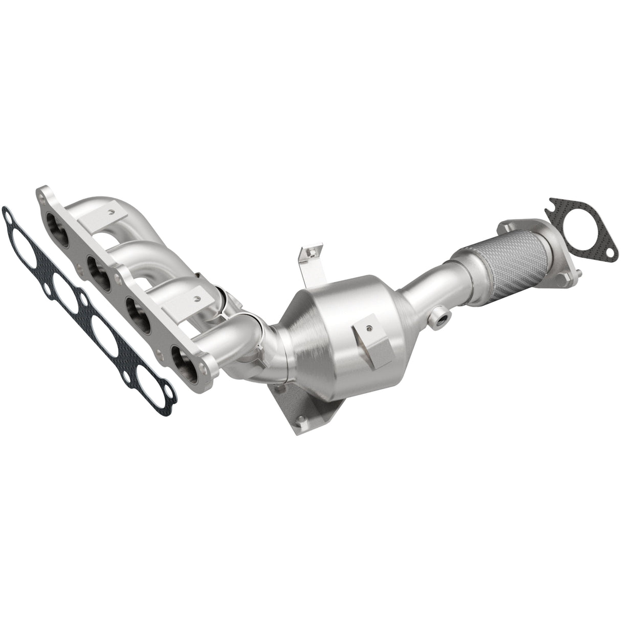 California Manifold Catalytic Converter MagnaFlow Exhaust Products Catalytic Converter with Integrated Exhaust Manifold  AXOPROS