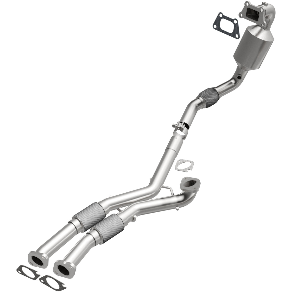 California Manifold Catalytic Converter MagnaFlow Exhaust Products Catalytic Converter with Integrated Exhaust Manifold AXOPROS