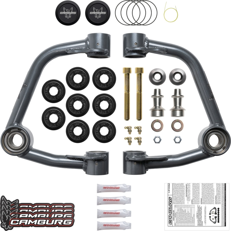 Camburg Ford F-150 2WD/4WD 21-23 1.25in Performance Uniball Upper Arms (w/ covers) Camburg Suspension Arms & Components AXOPROS