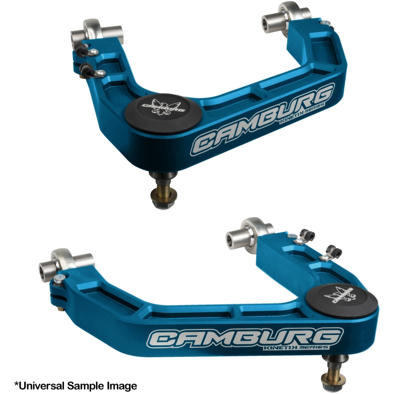 Camburg Toyota Tundra 2WD/4WD 07-21 KINETIK V2 Performance Billet Uniball Upper Arms (King Blue) Camburg Suspension Arms & Components AXOPROS