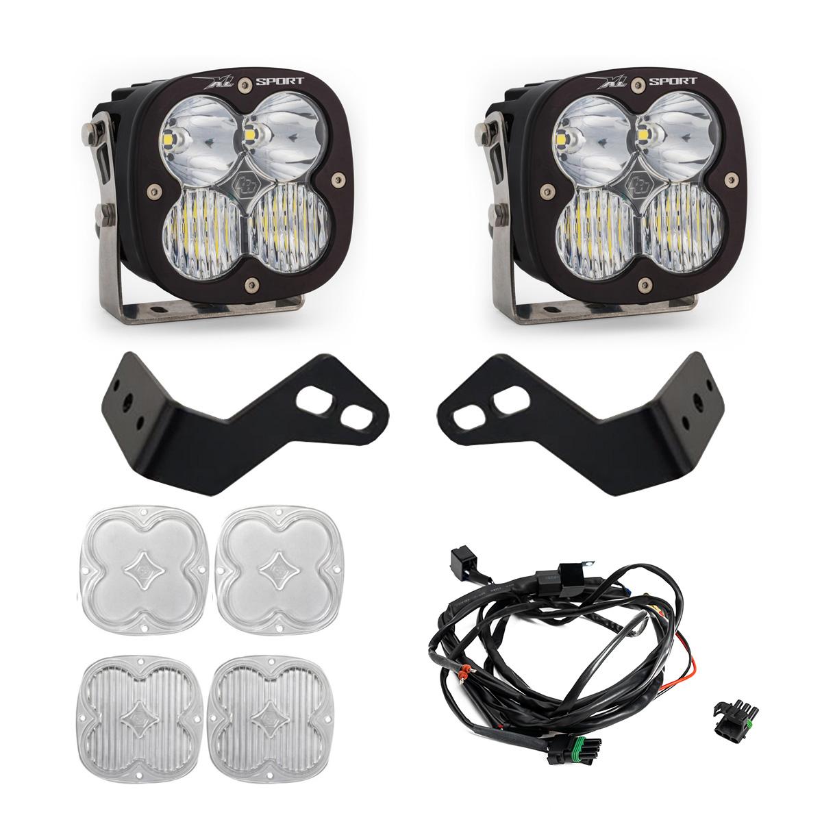 Can-Am Maverick R XL Sport A-Pillar Kit Baja Designs Headlight Conversion Kit AXOPROS