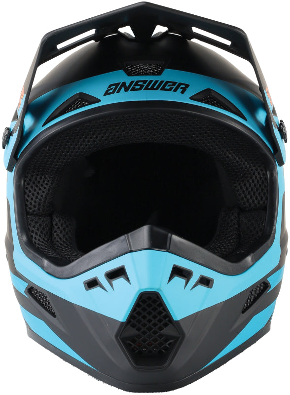 Answer AR1 Sweep Helmet Black/Astana/Hyper Orange Youth - Medium Answer Helmets and Accessories AXOPROS