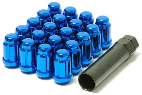 Wheel Mate Muteki Closed End Lug Nuts - Blue 12x1.50 Wheel Mate Lug Nuts AXOPROS