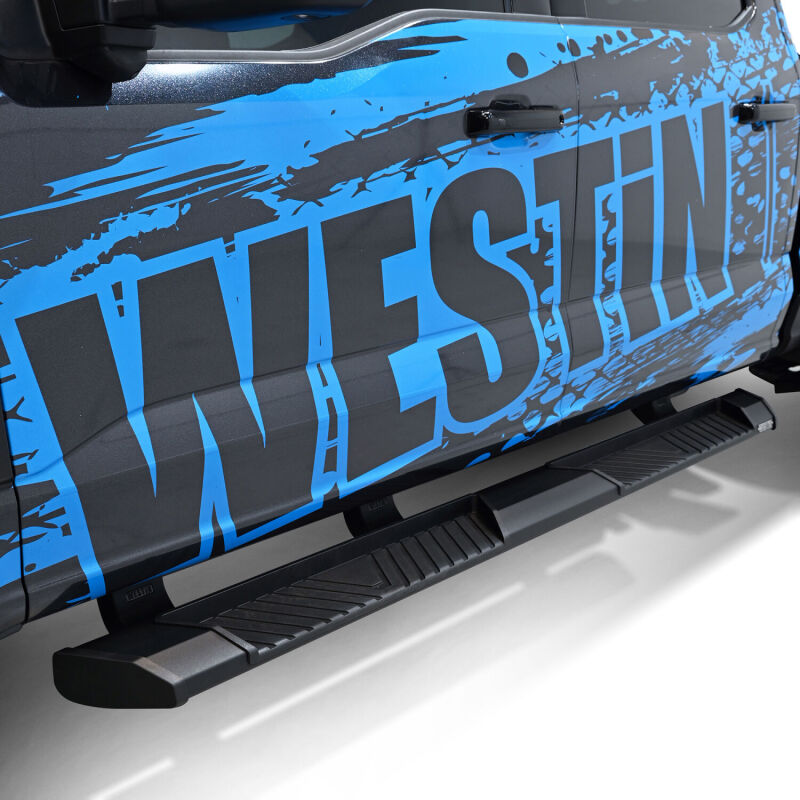 Westin 15-25 Ford F-150 SuperCrew / 17-25 F-250/350 CC AT6 Running Boards - Black Westin Running Boards AXOPROS
