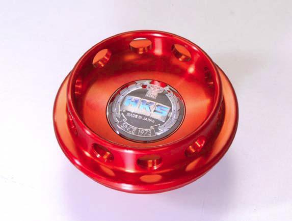 HKS OIL FILLER CAP NISSAN/HONDA (RED) HKS Oil Caps AXOPROS