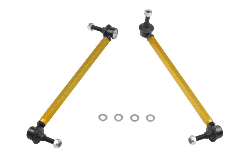 Whiteline 06/05+ Ford Focus LS / 05/09+ Mazda 3 BK Front Swaybar Link Kit H/Duty Adj Steel Ball Whiteline Sway Bar Endlinks  AXOPROS