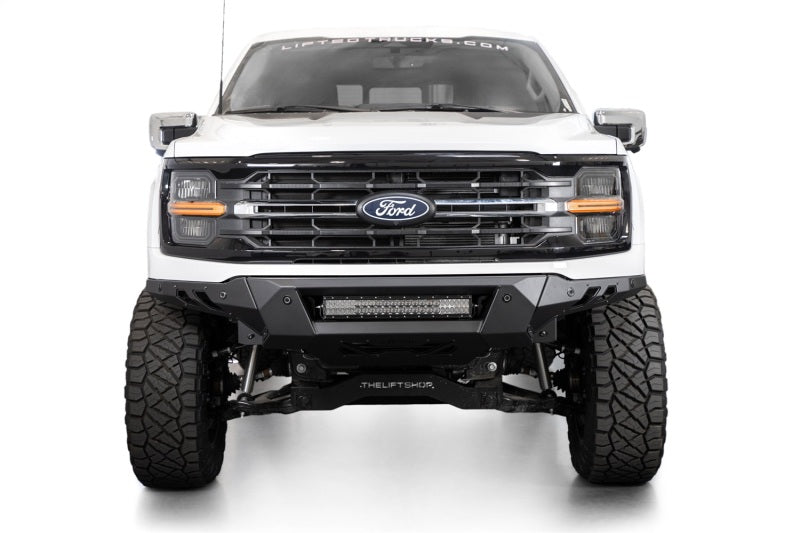 Addictive Desert Designs Addictive Desert Designs 2024 Ford F-150 Black Label - Front Bumper Bumpers - Steel aftermarket performance part
