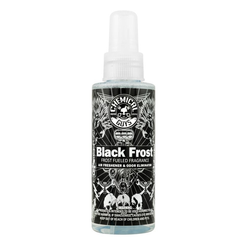 Chemical Guys Black Frost Air Freshener & Odor Eliminator - 4oz Chemical Guys Surface Cleaners AXOPROS