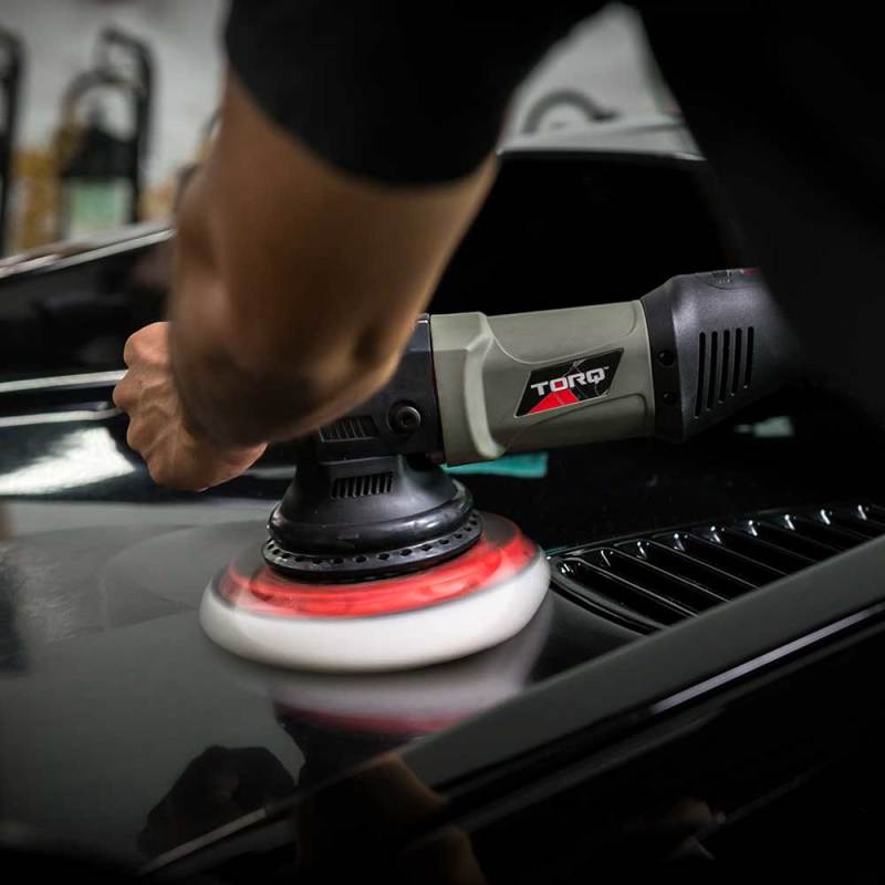 Chemical Guys Hex-Logic Quantum Light-Medium Polishing Pad - White - 5.5in Chemical Guys Pads & Sponges AXOPROS