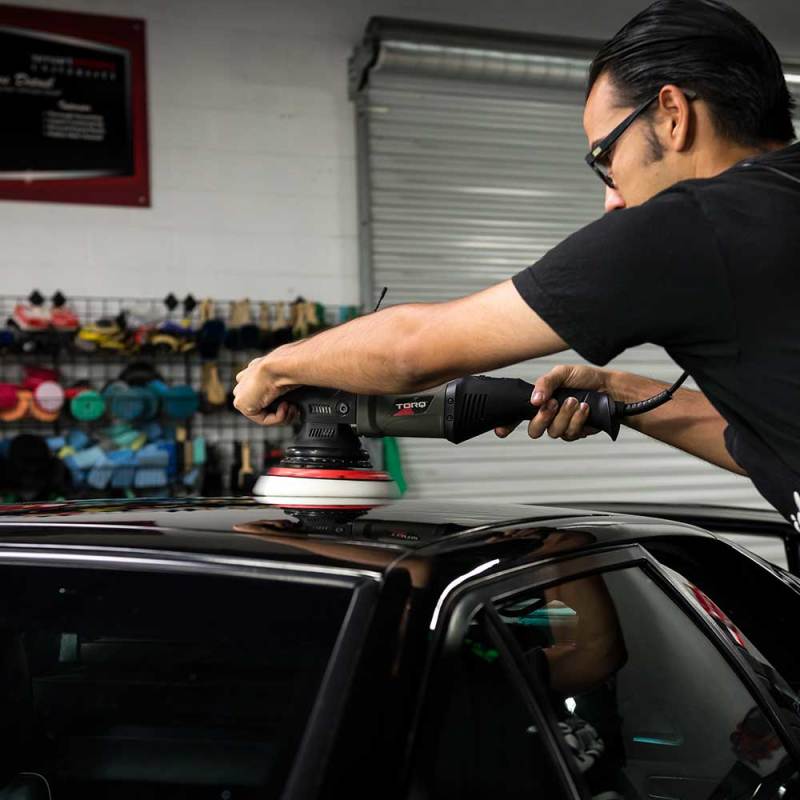 Chemical Guys Hex-Logic Quantum Light-Medium Polishing Pad - White - 5.5in Chemical Guys Pads & Sponges AXOPROS