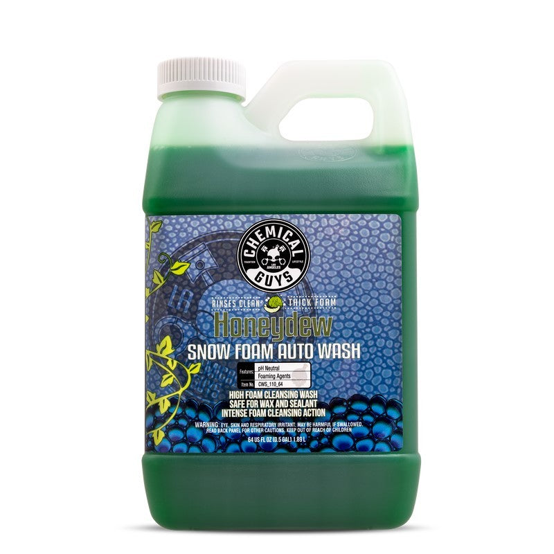 Chemical Guys Honeydew Snow Foam Auto Wash Cleansing Shampoo - 64oz Chemical Guys Washes & Soaps AXOPROS