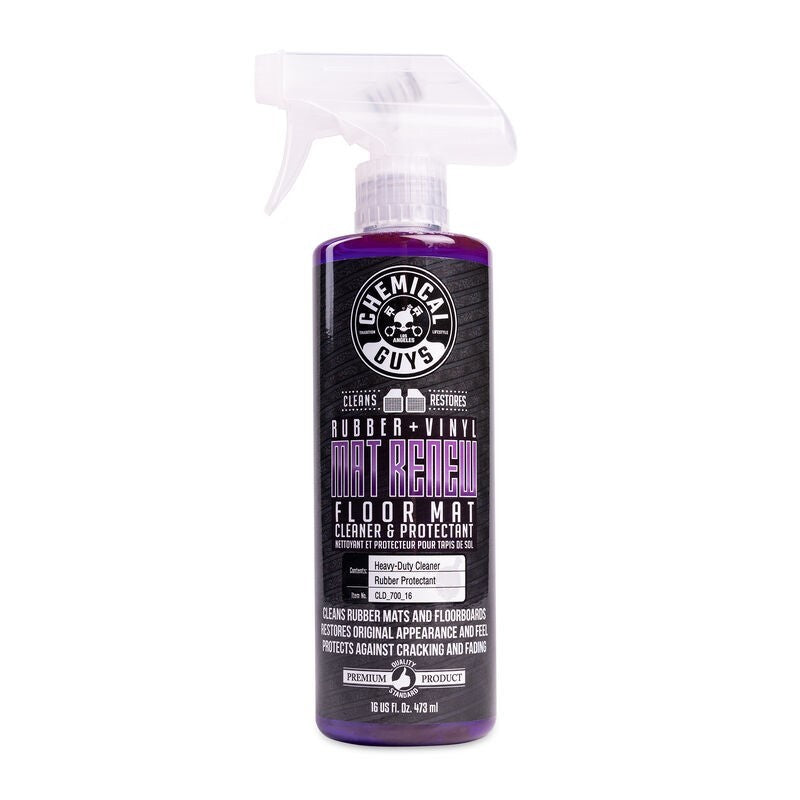 Chemical Guys Mat ReNew Rubber + Vinyl Floor Mat Cleaner & Protectant - 16oz Chemical Guys Surface Cleaners AXOPROS