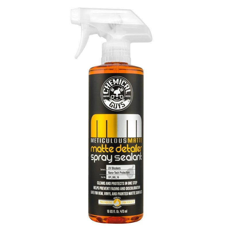 Chemical Guys Meticulous Matte Detailer & Spray Sealant - 16oz Chemical Guys Car Waxes AXOPROS