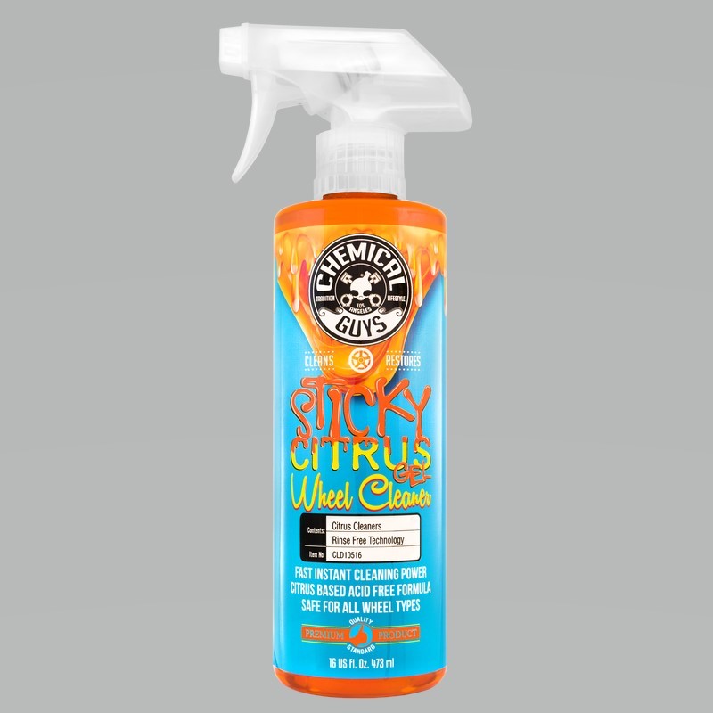 Chemical Guys Sticky Citrus Wheel & Rim Cleaner Gel - 16oz Chemical Guys Washes & Soaps AXOPROS