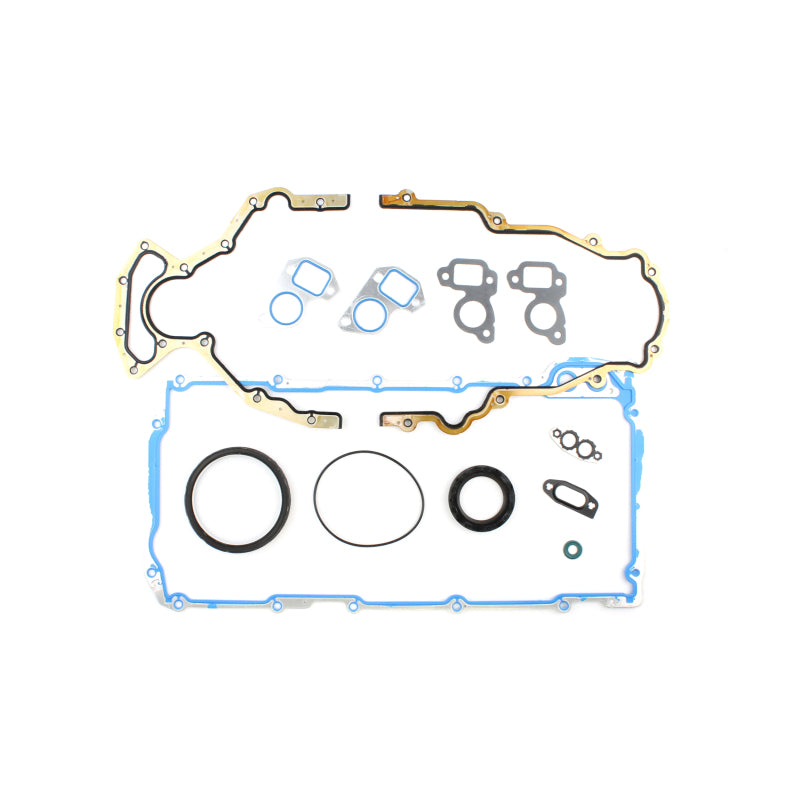 Cometic GM LS Gen-3/4 Small Block V8 Bottom End Gasket Kit w/ Flat Mount Cam Plate Bolts Cometic Gasket Gasket Kits AXOPROS