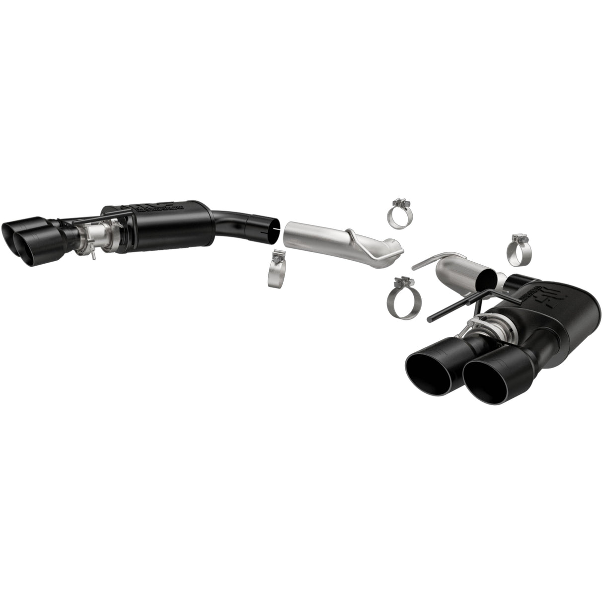 Competition Series Black Axle-Back System MagnaFlow Exhaust Products Exhaust System Kit AXOPROS