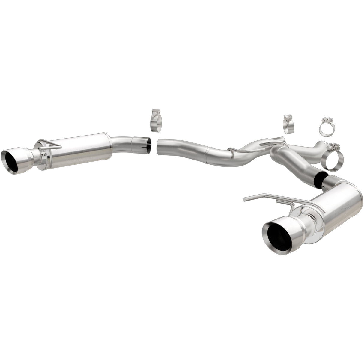 Competition Series Stainless Axle-Back System MagnaFlow Exhaust Products Exhaust System Kit AXOPROS