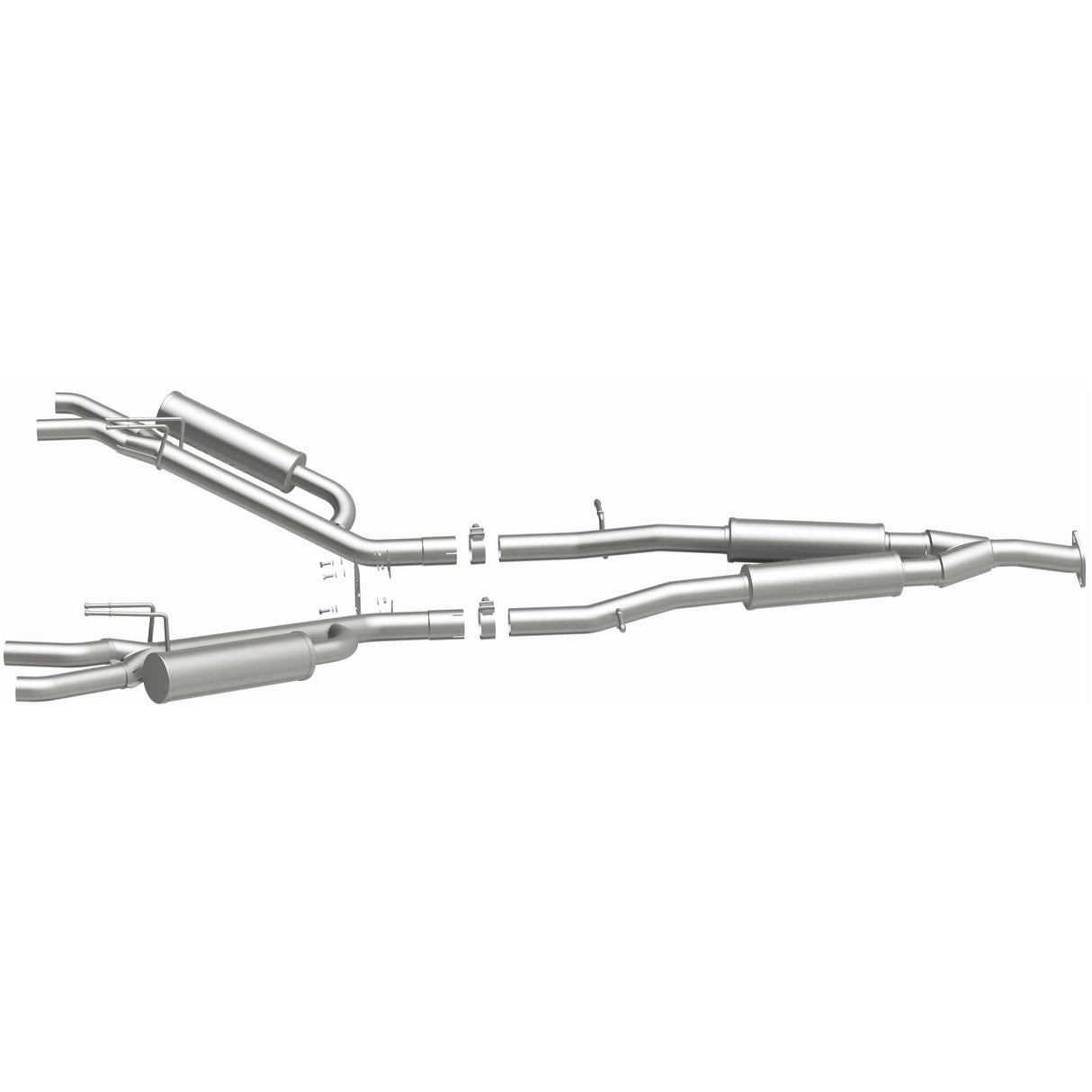 Competition Series Stainless Cat-Back System MagnaFlow Exhaust Products Exhaust System Kit AXOPROS