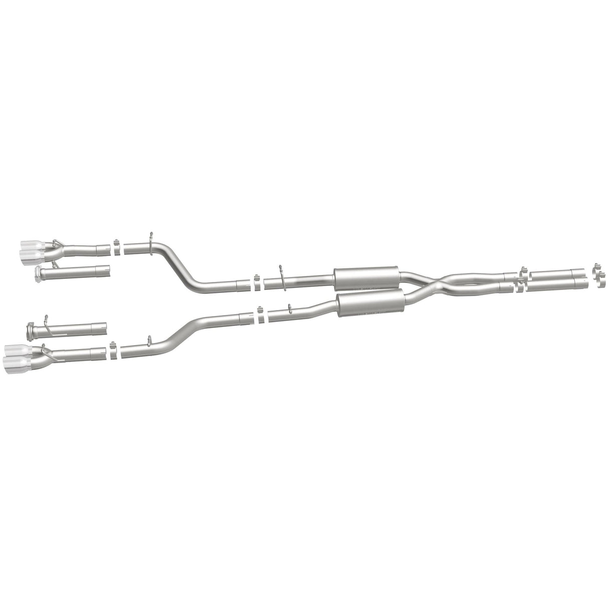 Competition Series Stainless Cat-Back System MagnaFlow Exhaust Products Exhaust System Kit AXOPROS