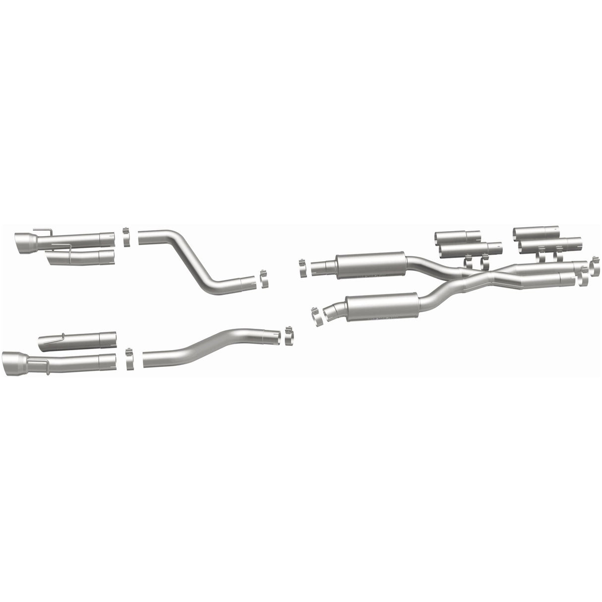 Competition Series Stainless Cat-Back System MagnaFlow Exhaust Products Exhaust System Kit AXOPROS