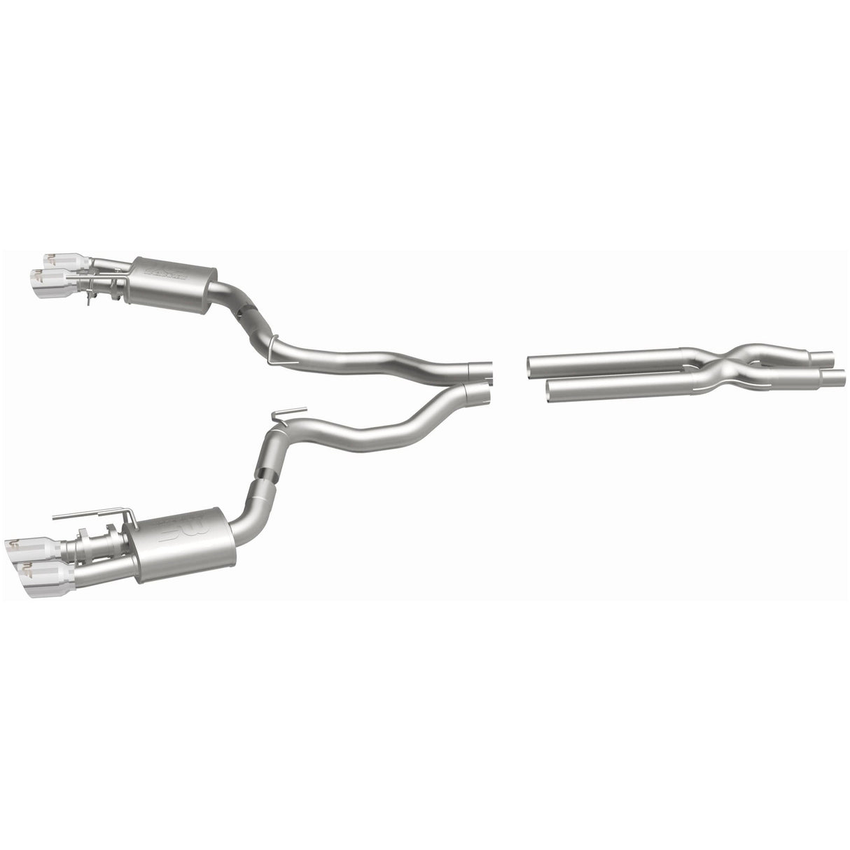 Competition Series Stainless Cat-Back System MagnaFlow Exhaust Products Exhaust System Kit AXOPROS