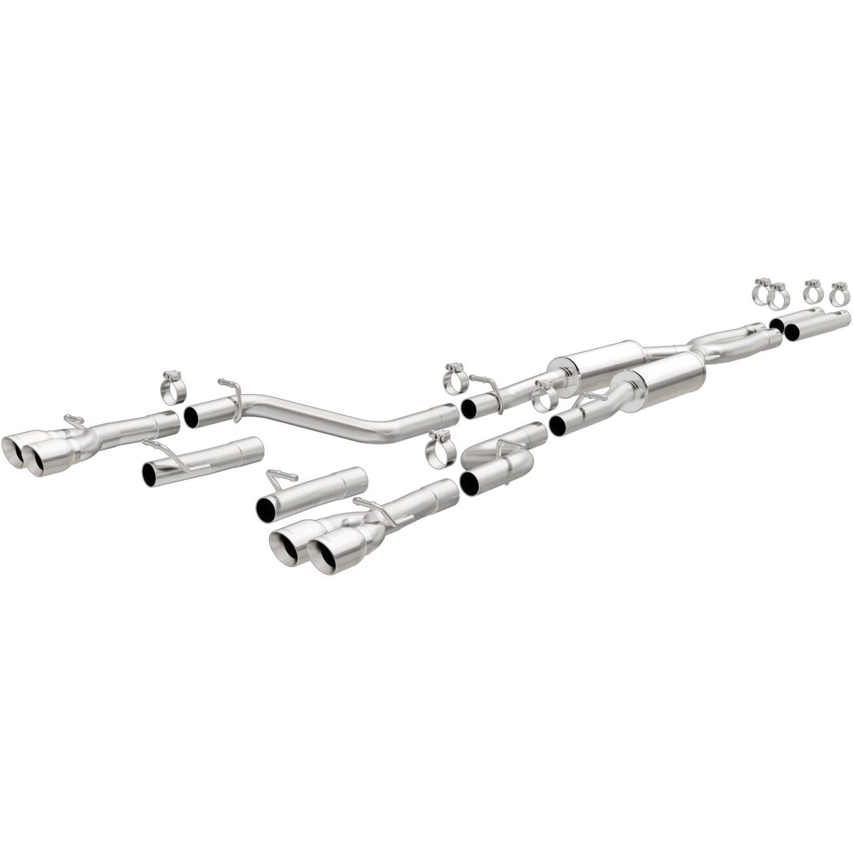 Competition Series Stainless Cat-Back System MagnaFlow Exhaust Products Exhaust System Kit AXOPROS