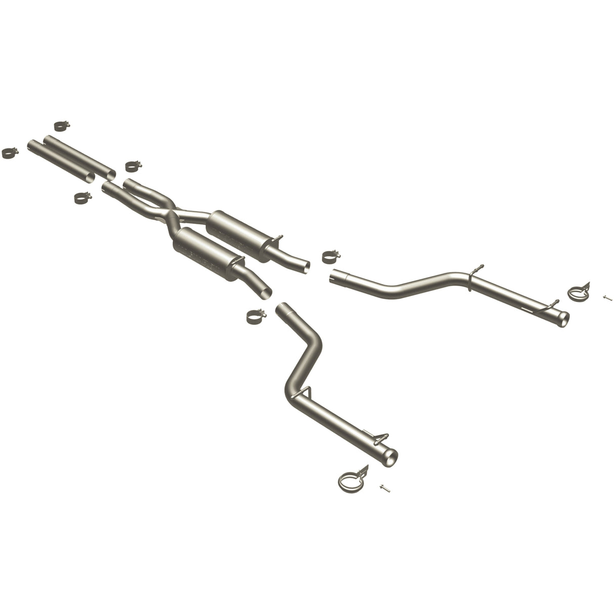 Competition Series Stainless Cat-Back System MagnaFlow Exhaust Products Exhaust System Kit AXOPROS