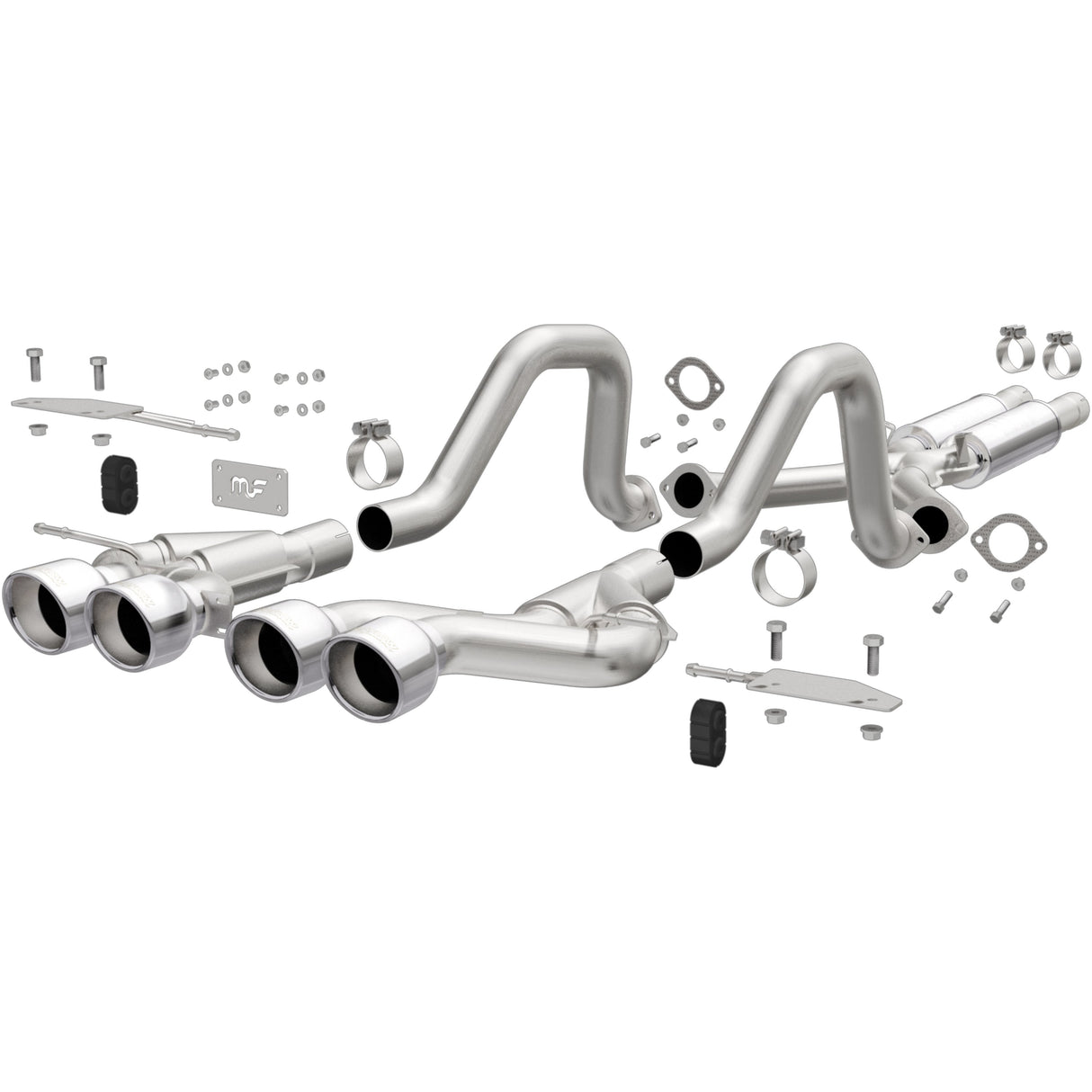 Competition Series Stainless Cat-Back System MagnaFlow Exhaust Products Exhaust System Kit AXOPROS