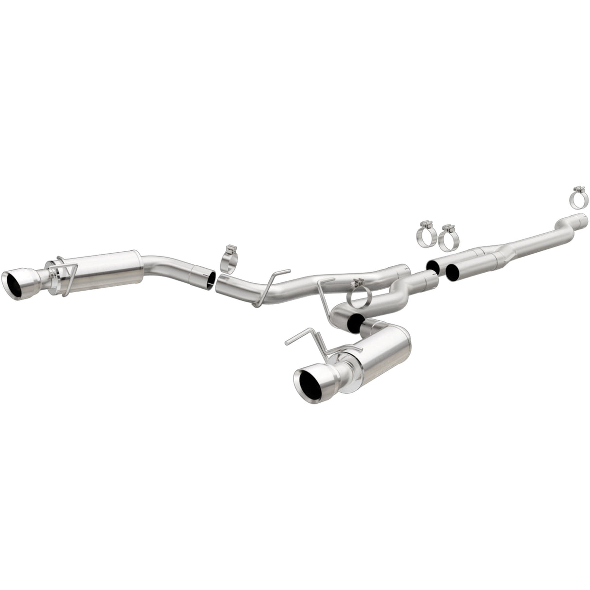 Competition Series Stainless Cat-Back System MagnaFlow Exhaust Products Exhaust System Kit AXOPROS