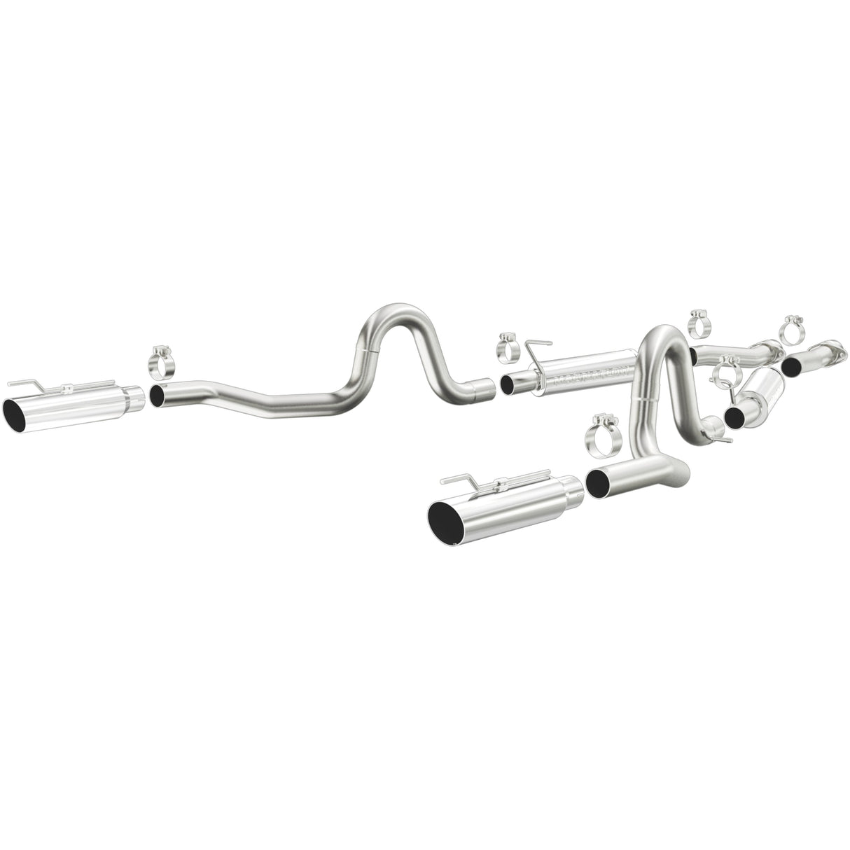 Competition Series Stainless Cat-Back System MagnaFlow Exhaust Products Exhaust System Kit AXOPROS