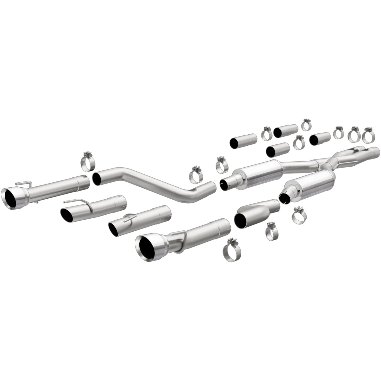 Competition Series Stainless Cat-Back System MagnaFlow Exhaust Products Exhaust System Kit AXOPROS