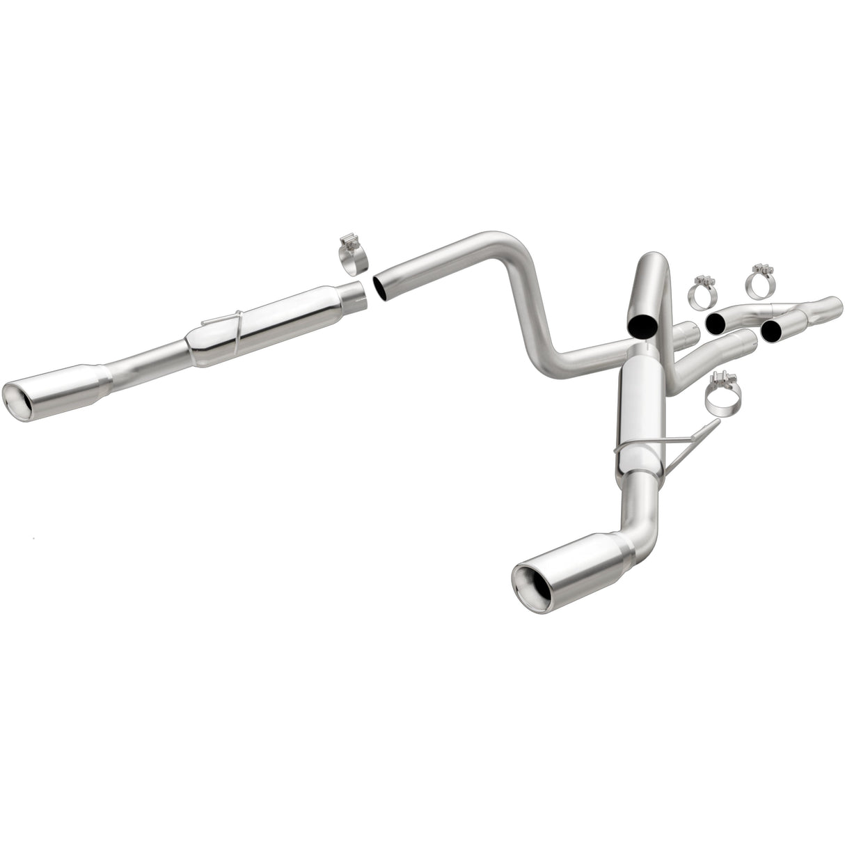 Competition Series Stainless Cat-Back System MagnaFlow Exhaust Products Exhaust System Kit AXOPROS