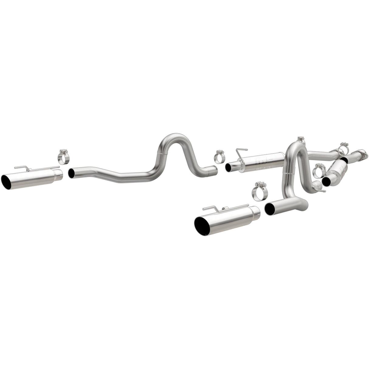 Competition Series Stainless Cat-Back System MagnaFlow Exhaust Products Exhaust System Kit AXOPROS