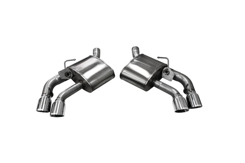 Corsa 16-24 Chevrolet Camaro SS/ZL1 6.2L V8 Polished Xtreme Axle-Back Exhaust (w/ Factory NPP Valve) CORSA Performance Axle Back  AXOPROS