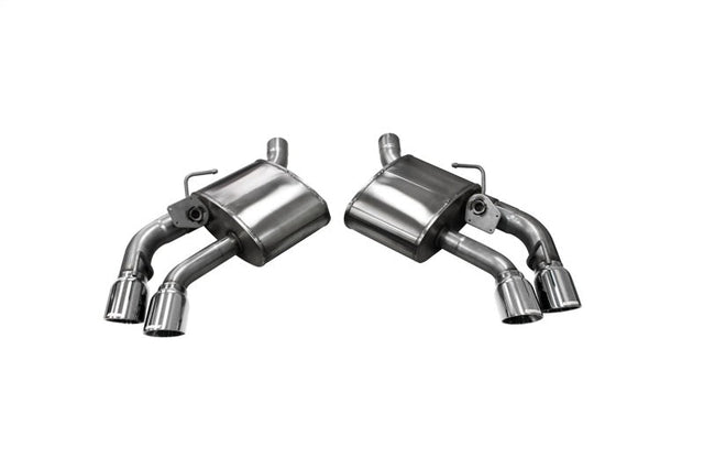 Corsa 16-24 Chevrolet Camaro SS/ZL1 6.2L V8 Polished Xtreme Axle-Back Exhaust (w/ Factory NPP Valve) CORSA Performance Axle Back  AXOPROS